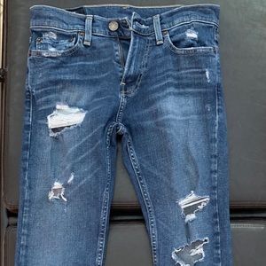 Hollister Super Skinny Destroid Jeans 28x30